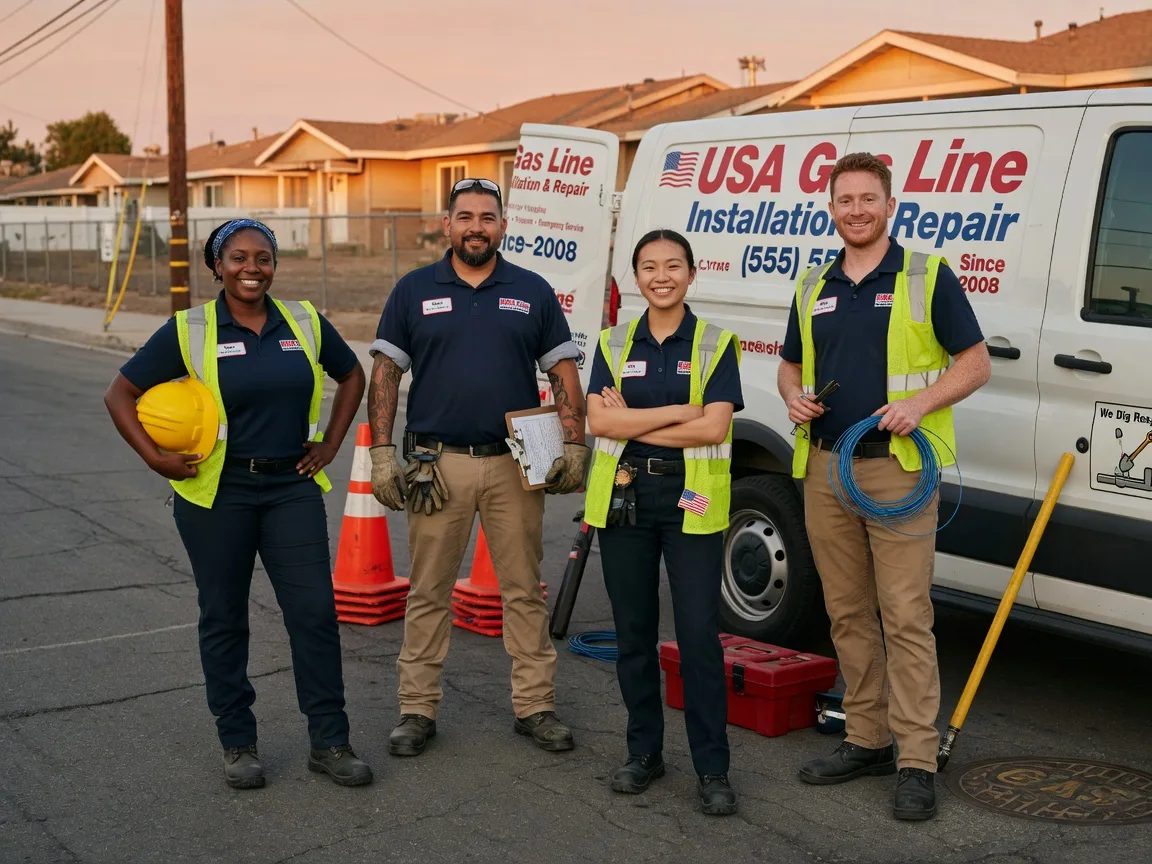 Gas Line Installation company in Santa Rosa, NM